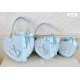 Sheep Puff Cookie Heart Matte Edition Bags(Reservation/5 Colours/3 Sizes/Full Payment Without Shipping)